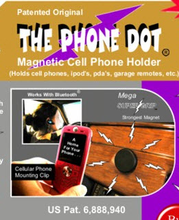The Phone Dot - Magnetic Cell Phone Holder in Packaging